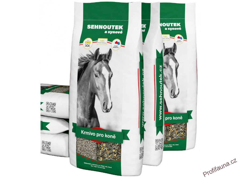 Sehnoutek Mash pro koně, 15 kg