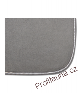 Fleece odpocovací deka Economic, šedá